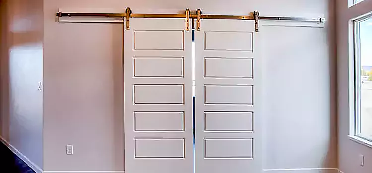 Glass Barn Door with Installation Hardware Kit Liberty